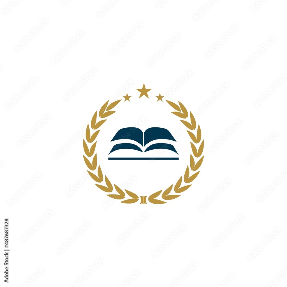 University  Academy  School and Course logo design template