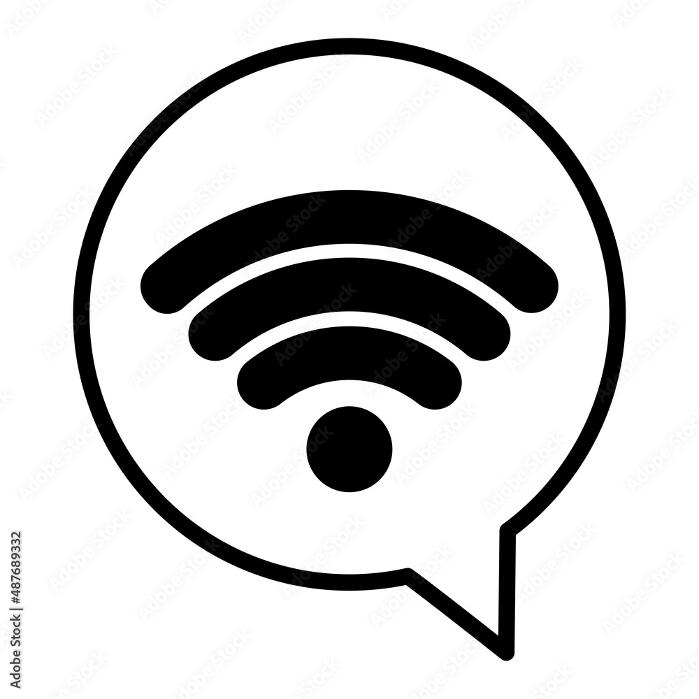 Flat wi fi for mobile device design. Silhouette illustration. Radio station signal. Vector illustration. stock image. Flat wi fi for mobile device design. Silhouette illustration. Radio station signal. Vector illustration. stock image.