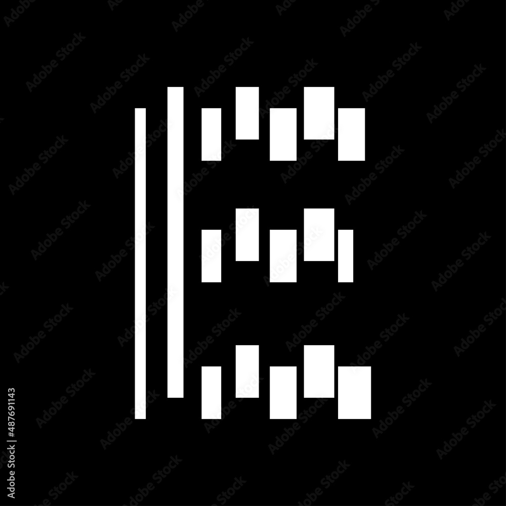 E abstract logo with slice effect design illustration E abstract logo with slice effect design illustration