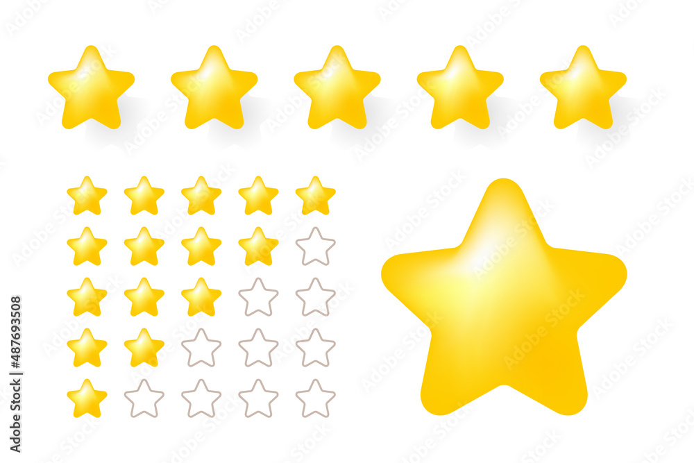 星 クチコミ レビュー 評価 5つ星のベクターアイコンセットイラスト白背景 Stock Vector Adobe Stock 星 クチコミ レビュー 評価 5つ星のベクターアイコンセットイラスト白背景 Stock Vector Adobe Stock