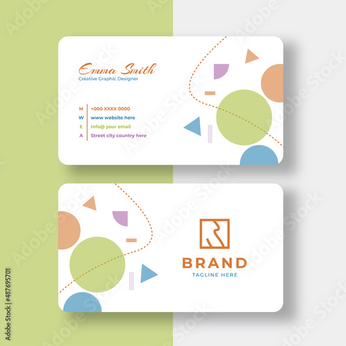 Creative Business Card For Graphic Designers