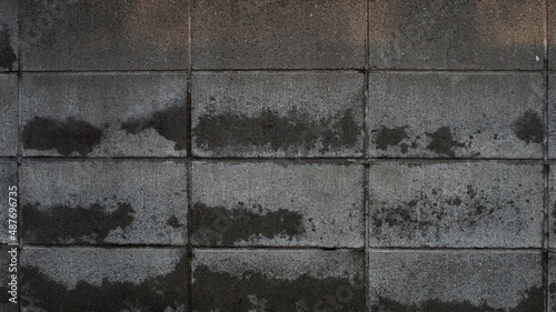 Wet concrete