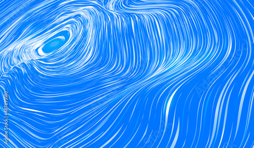 Flowing technology 3D line background