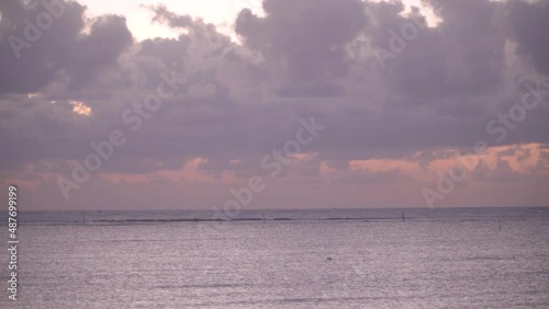 Cloudy Skies At The Sea