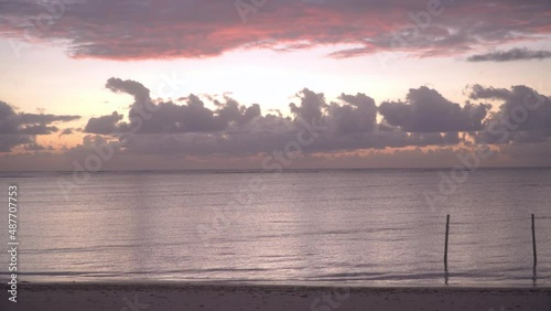 Quiet Sunshine With Colorful Skies
