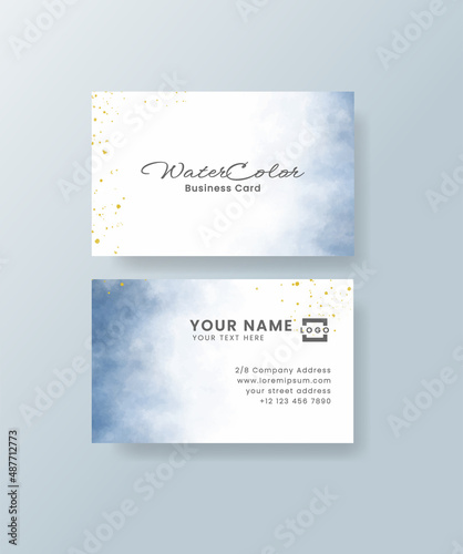 Wallpaper Mural Watercolor business card Torontodigital.ca