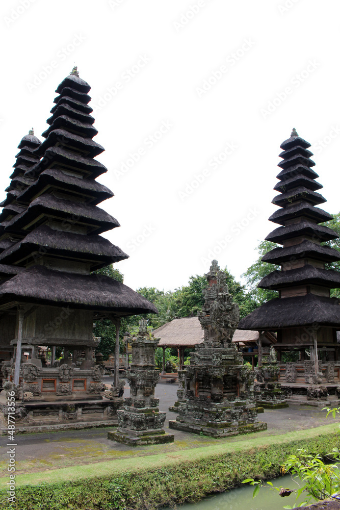 Unique roof architecture of Taman Ayun Temple Bali. Taken January 2022. Unique roof architecture of Taman Ayun Temple Bali. Taken January 2022.