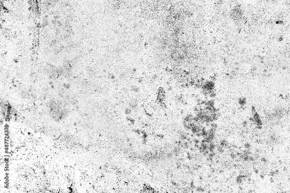 Obraz premium Dark gray grunge textured old cement plaster wall surface for background