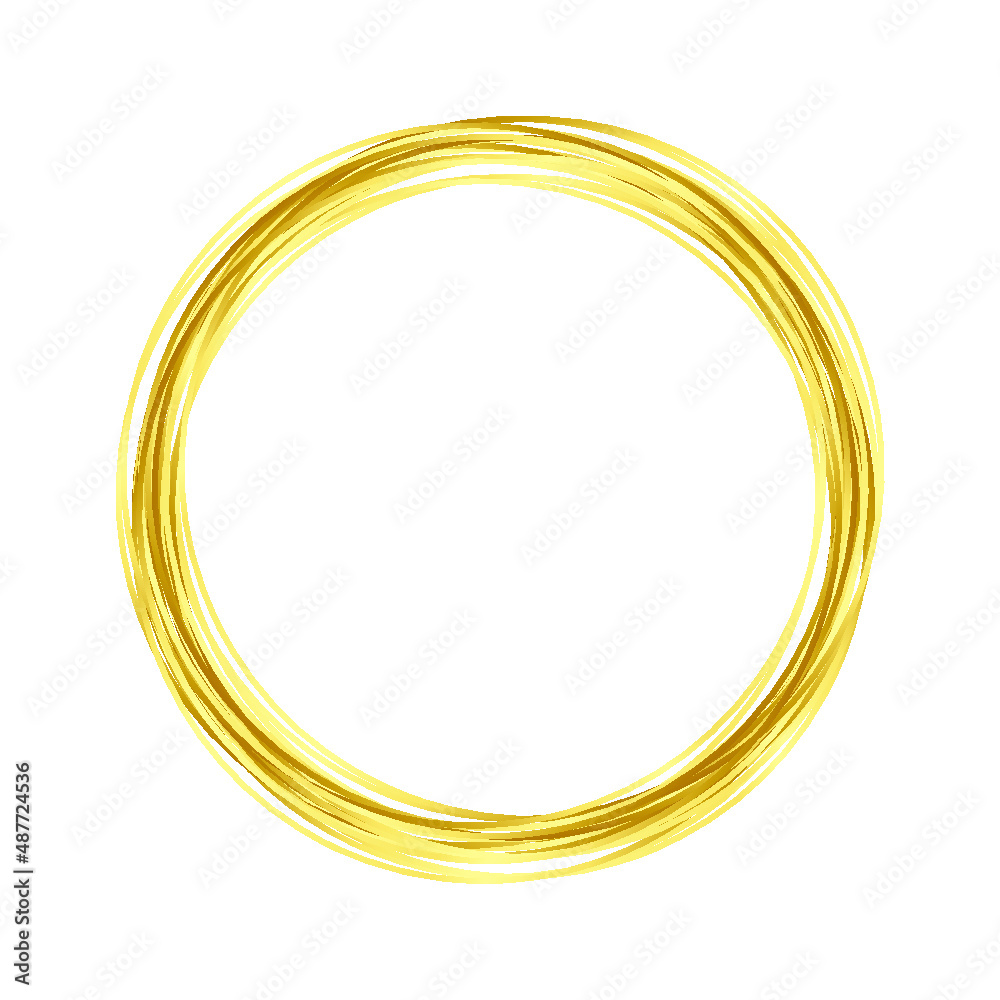 golden ring isolated on white golden ring isolated on white