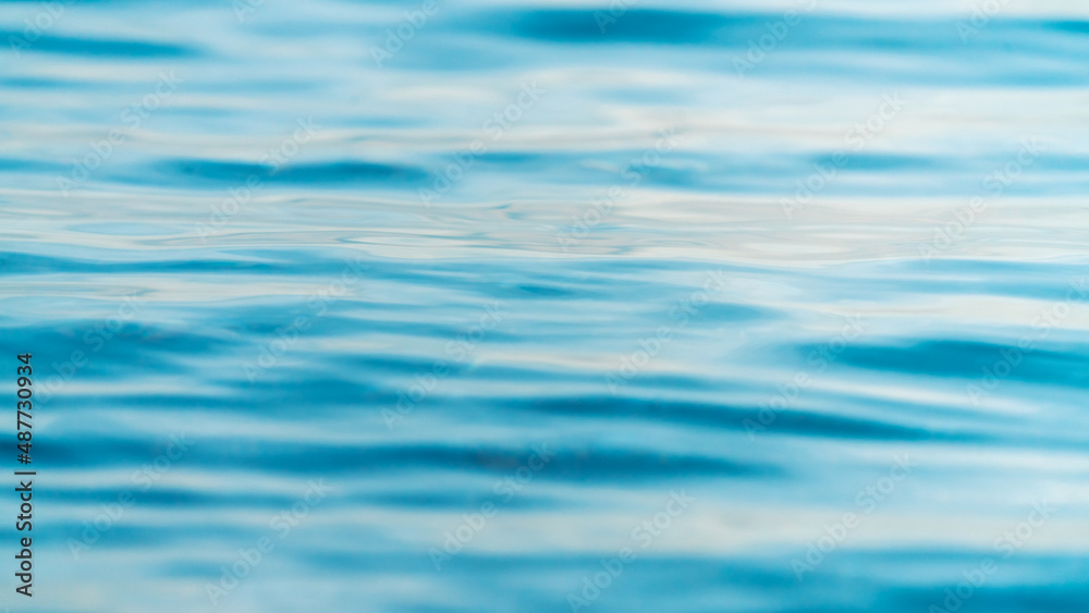 Blurred waves on a water surface Blurred waves on a water surface