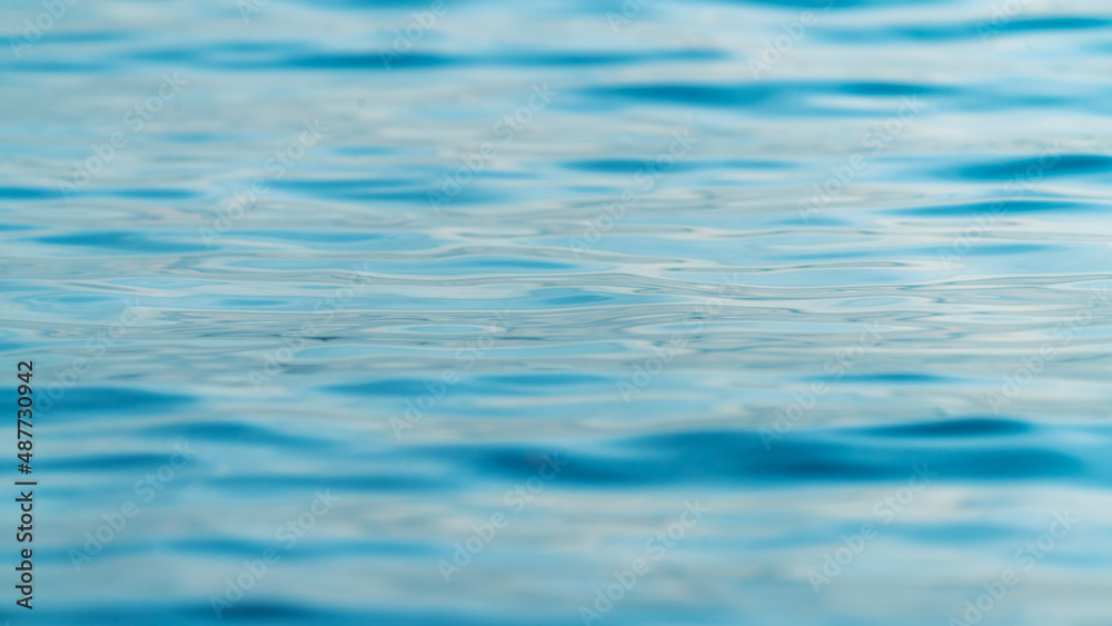 Blurred waves on a water surface Blurred waves on a water surface