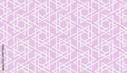 The geometric pattern with lines. Seamless vector background. White and point texture. Graphic modern pattern. Simple lattice graphic design