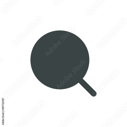 Searching Interface Icon Illustration