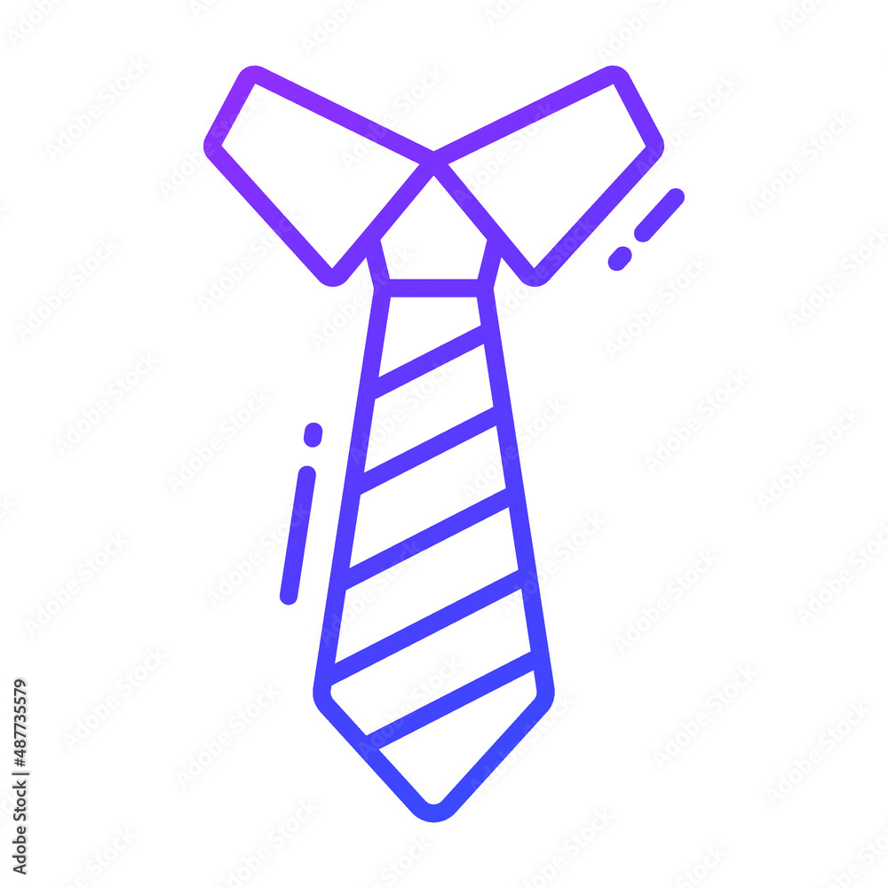 tie icon, trendy Style, Isolated on White Background, Stock vector illustrations. tie icon, trendy Style, Isolated on White Background, Stock vector illustrations.