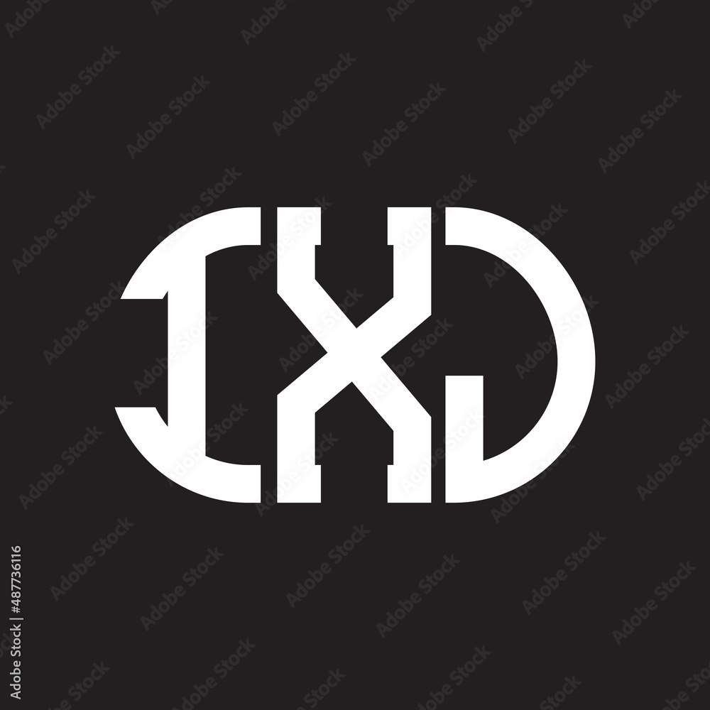 IXJ letter logo design on black background. IXJ creative initials letter logo concept. IXJ letter design. IXJ letter logo design on black background. IXJ creative initials letter logo concept. IXJ letter design.