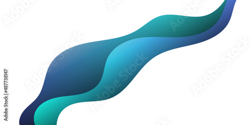 abstract blue background with waves