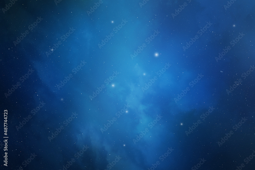 Starry night with the Milky Way Galaxy Starry night with the Milky Way Galaxy