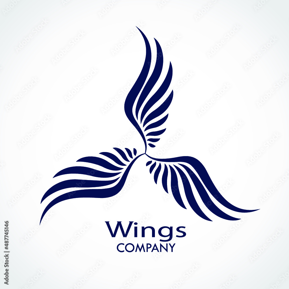 three wings logo