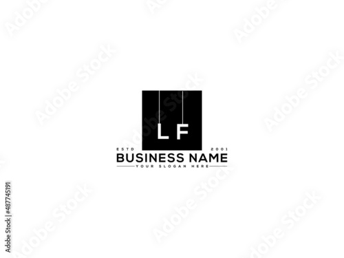 Creative LF Logo, Letter Lf fl logo Letter Emblem Style with Creative Vector Icon Design