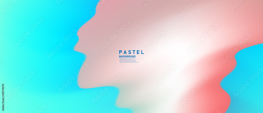 abstract vector background Soft pastel gradation bright creative ideas