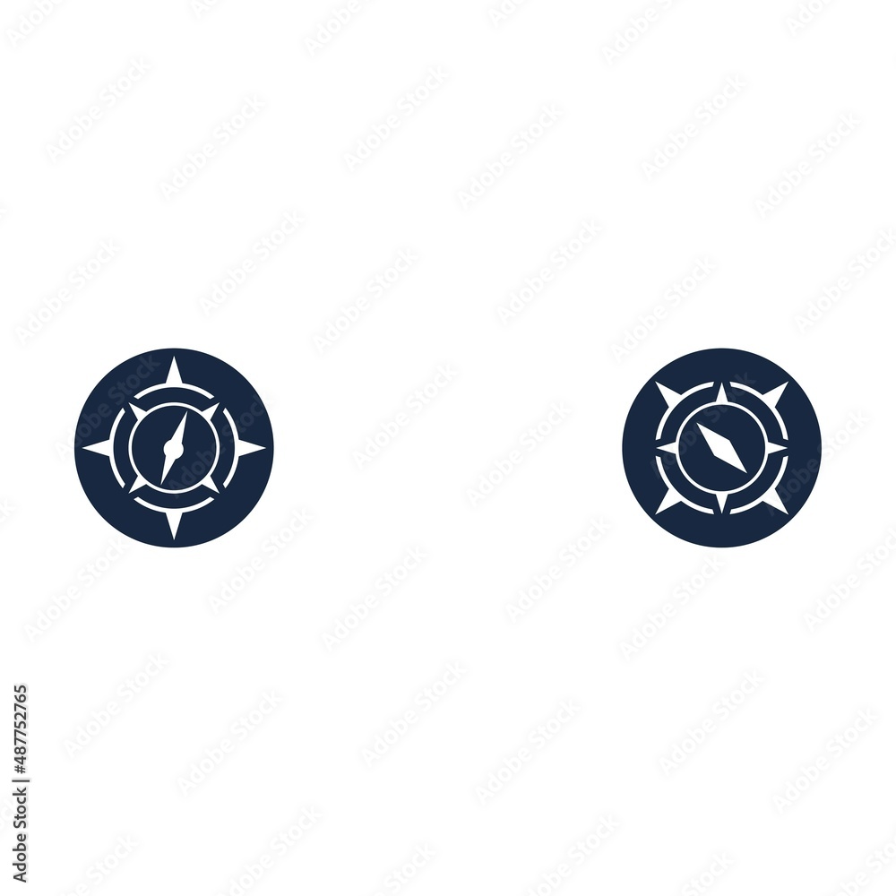 Compass Logo Template vector icon illustration design Compass Logo Template vector icon illustration design