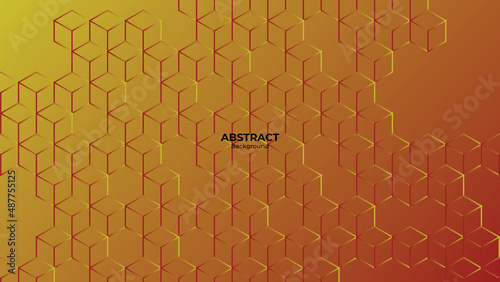 Fotografía Abstract geometric vector background for presentation