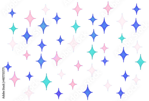 背景素材_水彩テクスチャ_パステルカラー