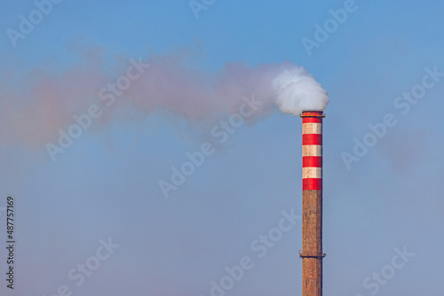 Industrial Chimney Air Pollution