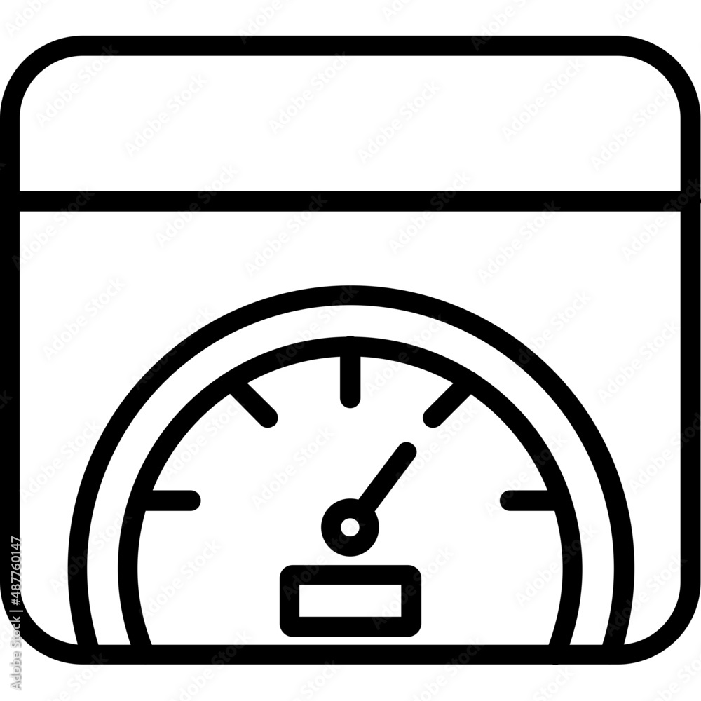 Speedometer Icon Speedometer Icon