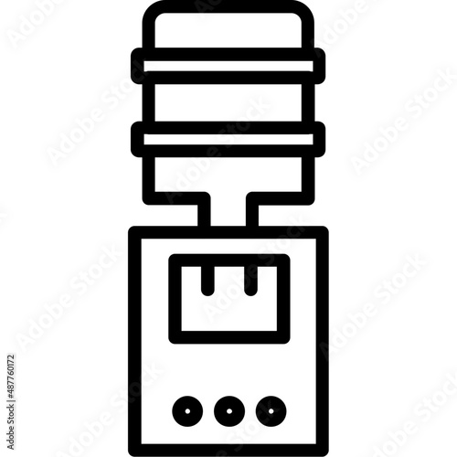 Water Dispenser Icon 