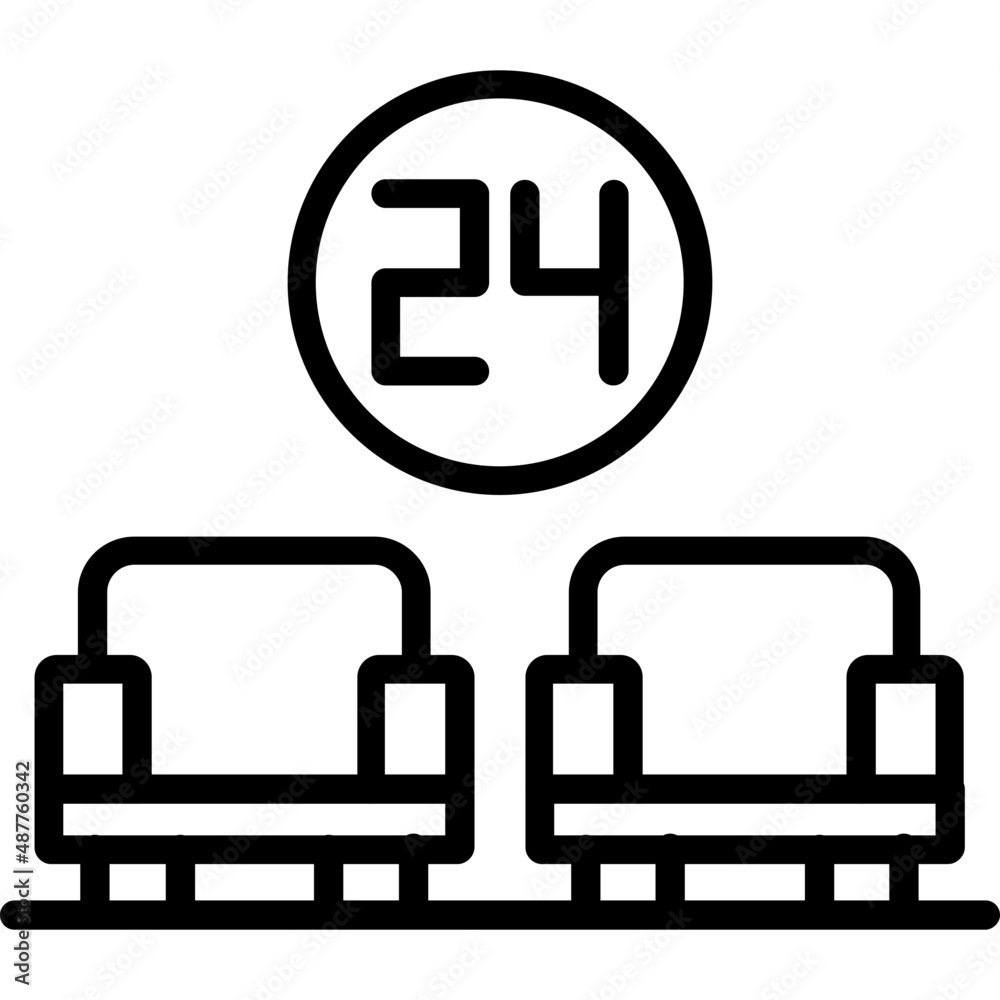Waiting Room Icon Waiting Room Icon