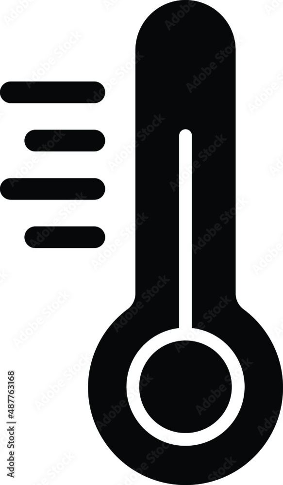 Thermometer Vector Icon Design Illustration Thermometer Vector Icon Design Illustration