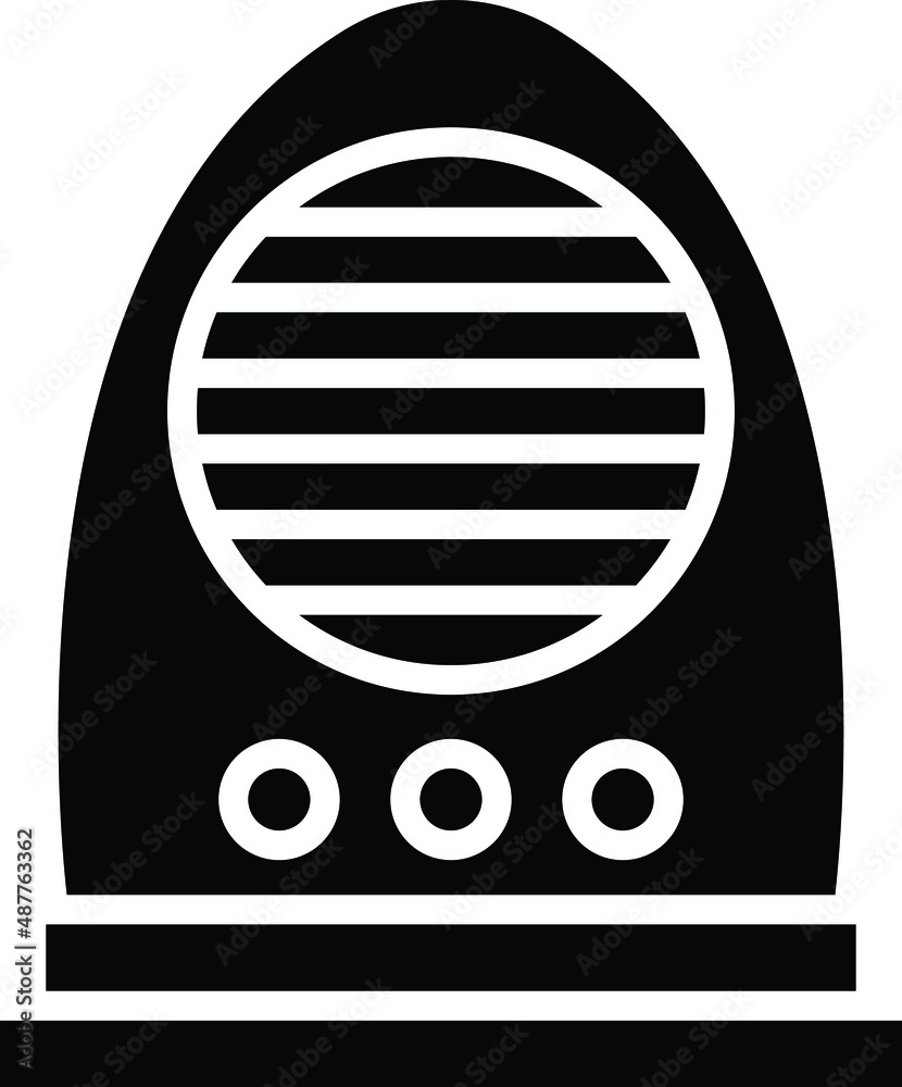 Heater Vector Icon Design Illustration Heater Vector Icon Design Illustration