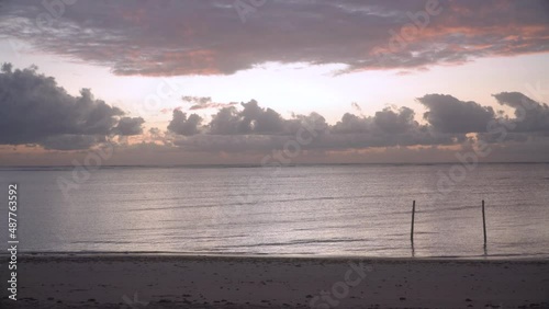 Beach With Clouds