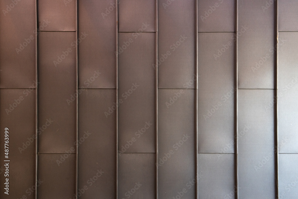 High-coloured metal partitions installed High-coloured metal partitions installed