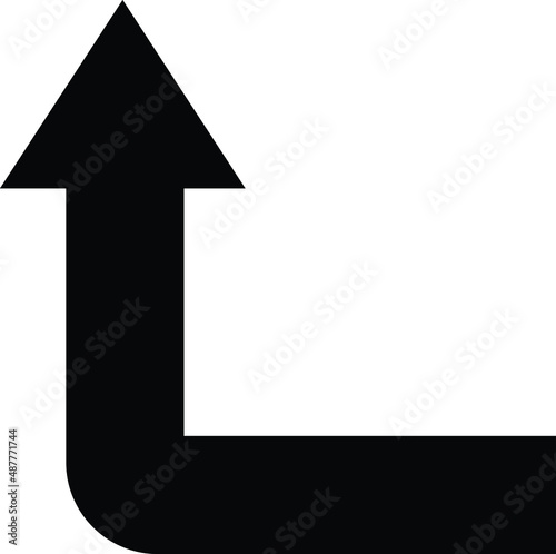Turn up Vector Icon Design Illustration