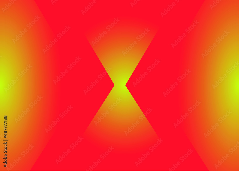 Obraz premium red turquoise and black background vector overlap layer on dark space for background design
