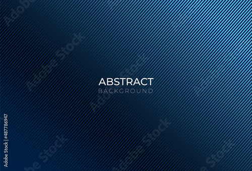 Abstract dark blue line background in vector format. Simple backdrop design with thin line
