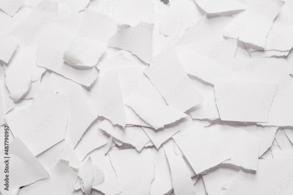 Empty white paper pieces as a background. Empty white paper pieces as a background.