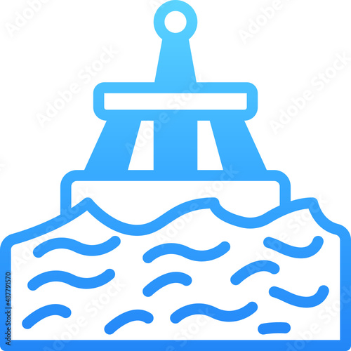 buoy gradient icon