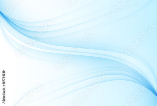 Abstract light blue gradient wave background modern design ideas. Vector illustration for the backdrop of the banner, poster, business presentation, advertisement, website