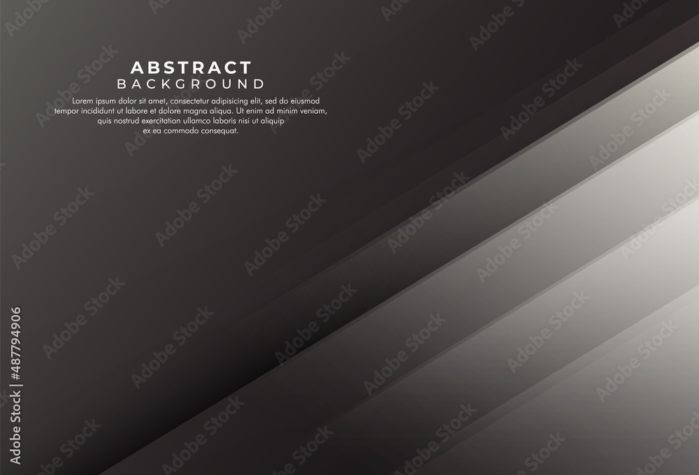 Modern minimalist luxury dark abstract background design for website, poster, brochure, presentation template, business. Vector illustration Modern minimalist luxury dark abstract background design for website, poster, brochure, presentation template, business. Vector illustration