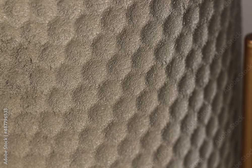 Fototapeta premium Hexagon texture comb pattern cement