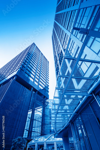 汐留　高層ビル　商業地　オフィスビル　ビジネスビル群