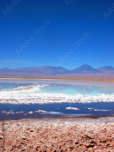 Laguna Tebinquinche, San Pedro de Atacama, Chile..