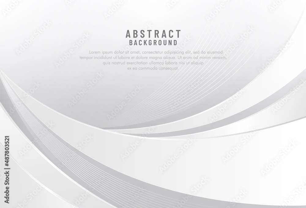 White abstract elegant background design. Texture geometric white and gray color simple. Can be used in cover design, book, website, advertising, poster. Vector illustration White abstract elegant background design. Texture geometric white and gray color simple. Can be used in cover design, book, website, advertising, poster. Vector illustration