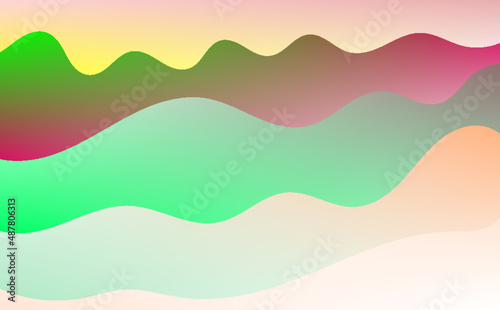 abstract background with waves © JAI