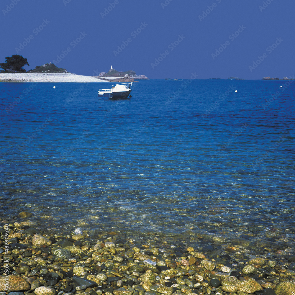 The Côte de granite rose or Pink Granite Coast is a stretch of coastline in the Côtes d'Armor departement of northern Brittany, France. The Côte de granite rose or Pink Granite Coast is a stretch of coastline in the Côtes d'Armor departement of northern Brittany, France.