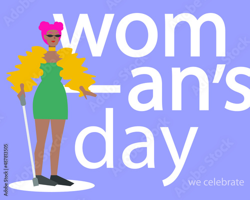 Female diversity vector illustration