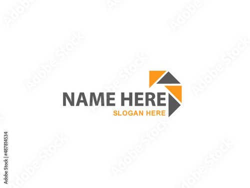 Creative modern company corporate logo vector and template